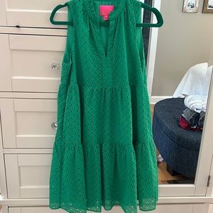 Lilly Pulitzer eyelet swing dress
